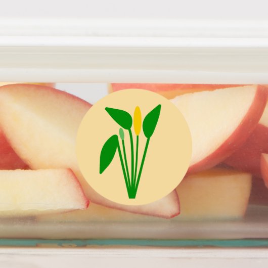 Étiquette de produit Araceae (Apposé)