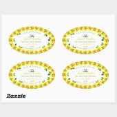 Étiquette de produit blanc jaune Roses de floraiso (Feuille)