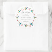 Étiquette de produit Colibri (Sac)