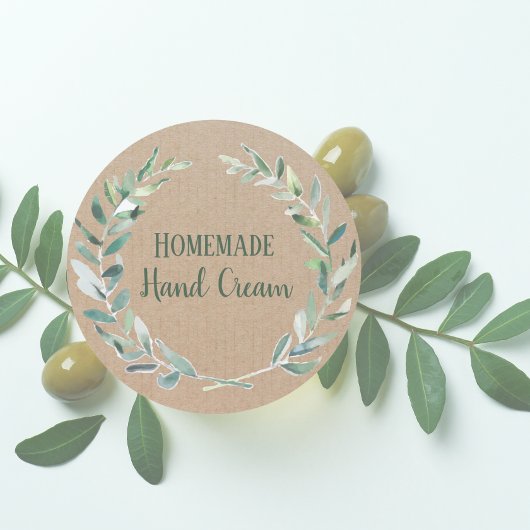 étiquette de produit cosmétique modèle personnalis