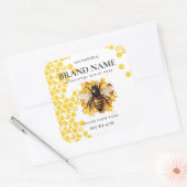 Étiquette de produit d'abeille à miel (Enveloppe)