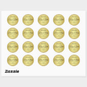 Étiquette de produit de beauté de corps de cheveux (Feuille)