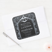 Étiquette de produit de bougie de vampire noir arg (Enveloppe)
