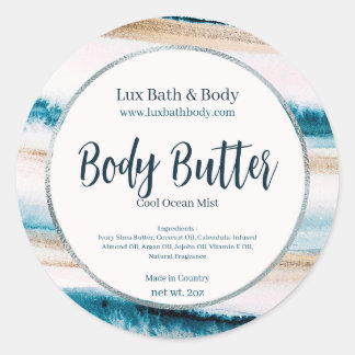 Étiquette de produit de choix en argent brossé ble