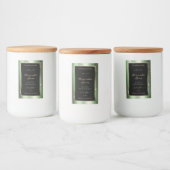 Étiquette de produit de Parties scintillant de cad (Bouteilles)