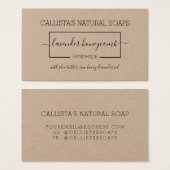 Étiquette de produit d'emballage de savon simple K (Devant & derrière)