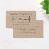 Étiquette de produit d'emballage de savon simple K (Bureau)