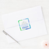 Étiquette de produit du diffuseur abstrait de rose (Enveloppe)