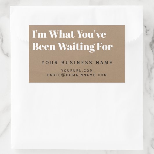 Étiquette de produit, emballage de boîte d'achat p (Sac)