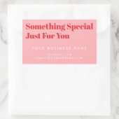 Étiquette de produit, emballage de boîte d'achat p (Sac)