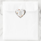 Étiquette de produit en bois blanc Rose de cadre d (Sac)