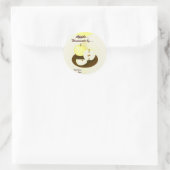 Étiquette de produit fait maison Pommes Dorées (Sac)