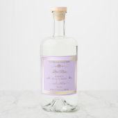Étiquette de produit Lilac Subtil Gold Frame Rose (Devant)