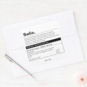 Étiquette de produit minimal (Enveloppe)