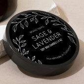 Étiquette de produit minimal moderne Botanique Noi