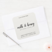 Étiquette de produit modifiable Étiquette à bougie (Enveloppe)