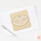 Étiquette de produit pour bougie victorienne Vinta (Enveloppe)