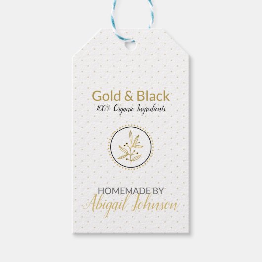 Étiquette de produit pour savon artisanal moderne (Devant)