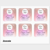 Étiquette de produit Rose de bain d'or Diamond Dri (Feuille)