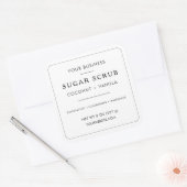 Étiquette de produit simple (Enveloppe)