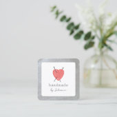 étiquette de produit tricot pour petite entreprise (Debout devant)