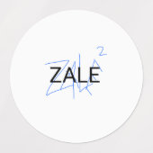 Étiquette de produit Zale (Design 2)