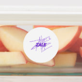 Étiquette de produit Zale (Apposé)