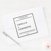 Étiquette de produits de bougie moderne (Enveloppe)