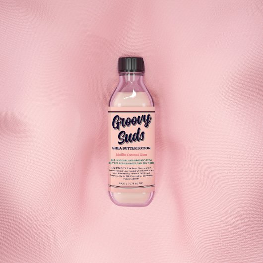 Étiquette de produits d'entreprise Cool de typogra