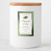 Étiquette de produits Ladybug Parties scintillant (Devant)