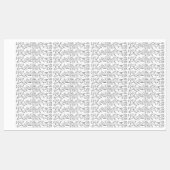 Étiquette de produits minces pour preuve de tambou (Feuille)