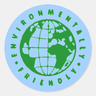 Étiquette de produits respectueux de l'environneme