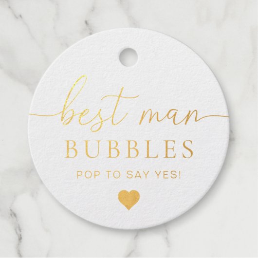 Étiquette de proposition de témoin de mariage en f (Devant)