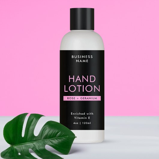 Étiquette de recouvrement de bouteilles cosmétique