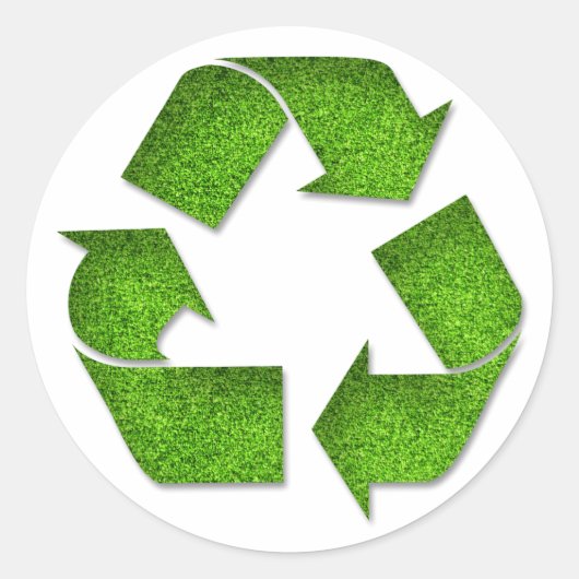 Étiquette de recyclage (Devant)