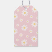 Étiquette de remerciement de Baby Shower Pink Sill (Dos)