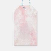 Étiquette de remerciement de fin d'études d'infirm (Dos)