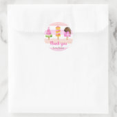 Étiquette de remerciement de glace à l'eau pour l' (Sac)