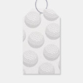 Étiquette de remerciement de golf (Dos)