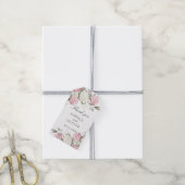 Étiquette de remerciement de mariage de verdure d' (Avec de la ficelle)