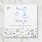 Étiquette de remerciement de petit déjeuner de mar (Devant)