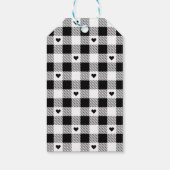 Étiquette de remerciement pour Baby Shower gothiqu (Dos)