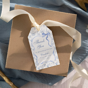 Étiquette de remerciement pour cadeau de baby show
