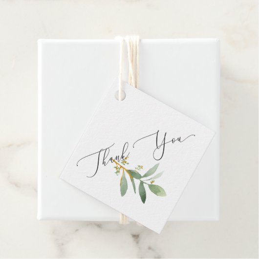 Étiquette de remerciement pour cadeau de mariage é (En situation)