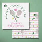 Étiquette de remerciement pour enterrement de vie