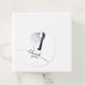 Étiquette de remerciement pour la danse des mariés (En situation)