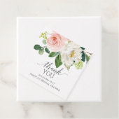 Étiquette de remerciement pour la douche de mariag (En situation)