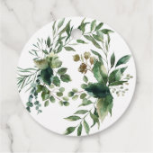 Étiquette de remerciement pour le feuillage de ver (Dos)