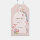 Étiquette de remerciement pour le premier annivers (Devant)