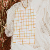 Étiquette de remerciement pour tarte à la citrouil